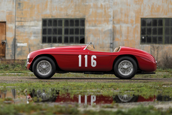 Une Ferrari 166 MM Barchetta chez RM Sotheby's