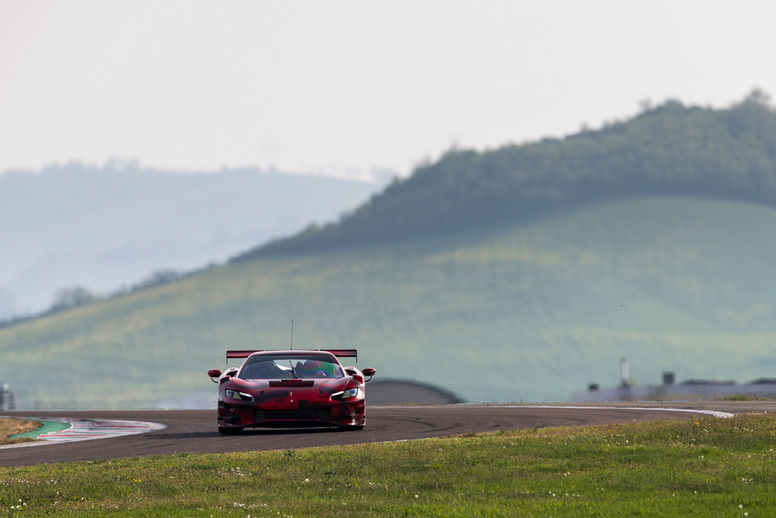 Shakedown terminé pour la Ferrari 296 GT3 à Fiorano