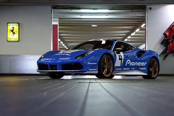 Une nouvelle Ferrari 488 GTB Tailor Made sur le Tour Auto