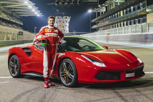 Ferrari 488 Passione Rossa à Abu Dhabi