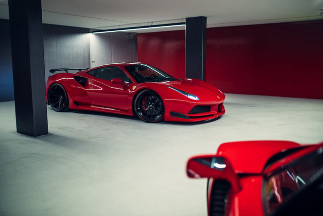 Ferrari 488 GTB N-Largo par Novitec Rosso