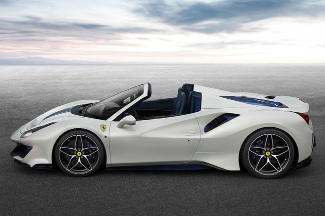 Pebble Beach : Ferrari 488 Pista Spider
