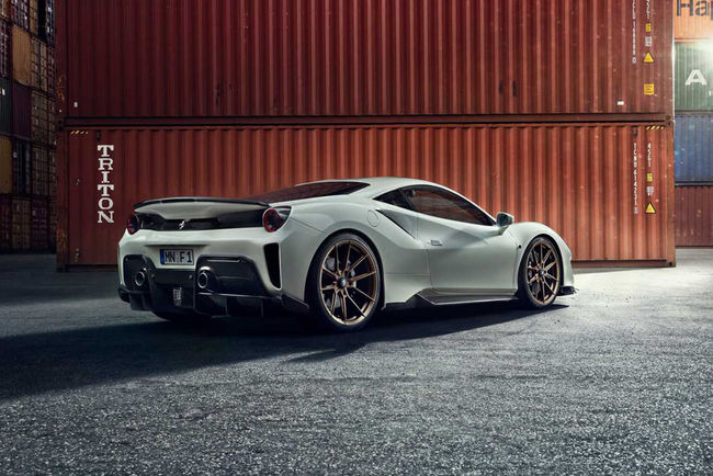 Ferrari 488 Pista par Novitec