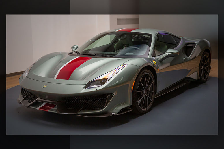 Nouvelle création Ferrari 488 Pista Tailor Made