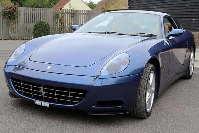 Une Ferrari 612 Scaglietti ex-Eric Clapton aux enchères