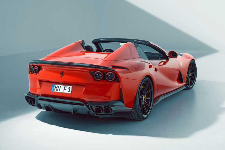 840 ch pour la Ferrari 812 Superfast revue par Novitec