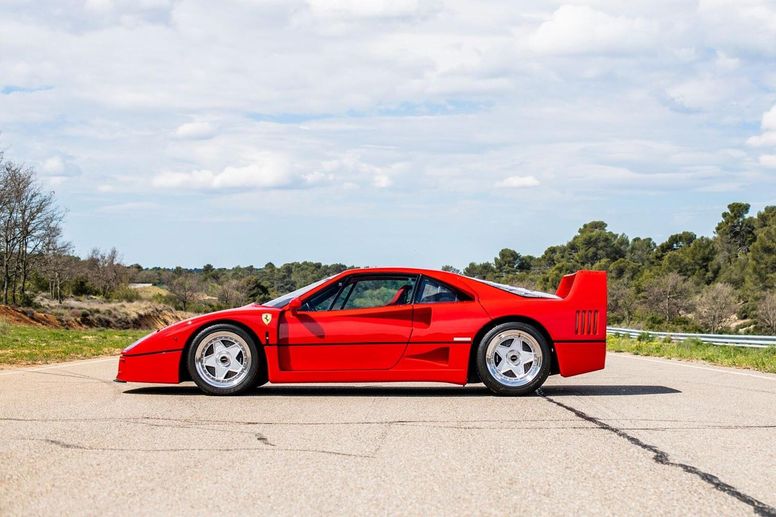 La Ferrari F40 d'Alain Prost est à vendre chez RM Sotheby's