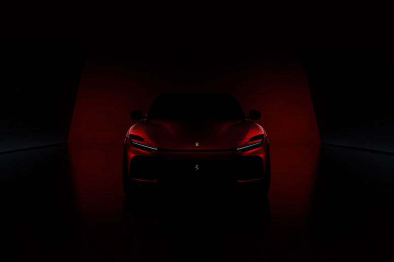 Ferrari dévoile une première image du Purosangue