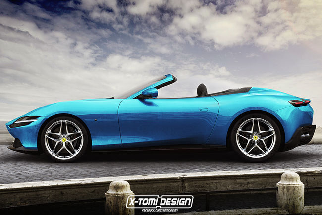 Ferrari Roma GTS et Shooting Brake par X-Tomi Design