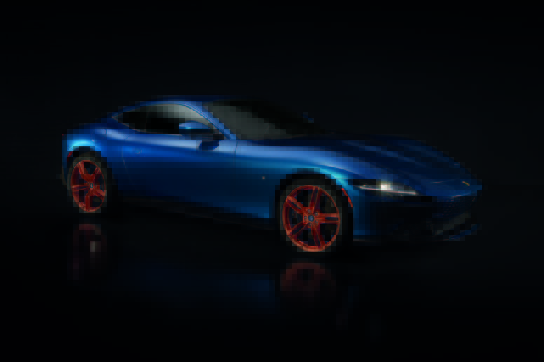 Un one-off Ferrari Roma inspiré du Japon