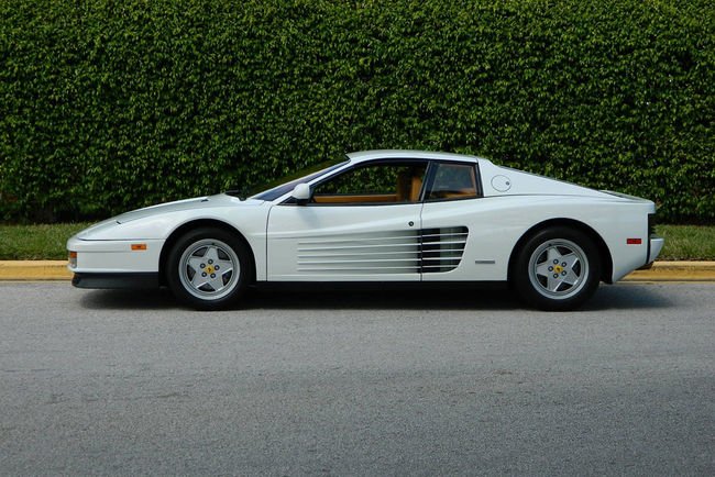 La Ferrari Testarossa du Loup de Wall Street est à vendre