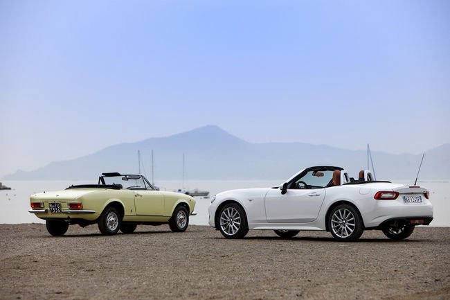 Fiat fête les 50 ans de la 124 Spider