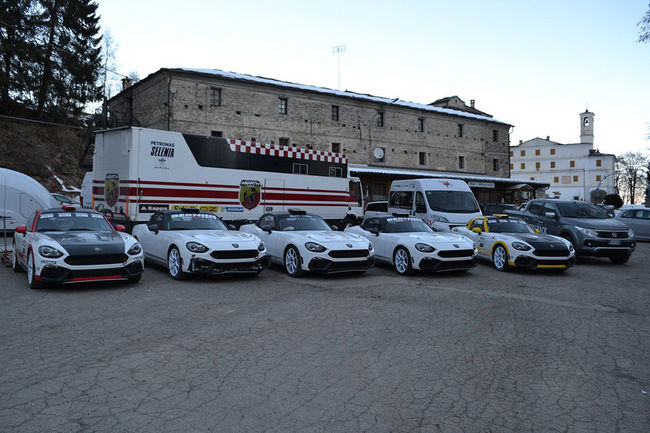 La Fiat Abarth 124 Rally en lice au Monte Carlo