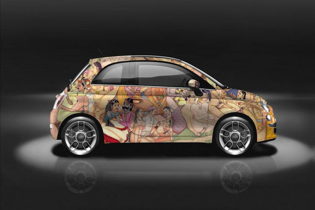 Fiat 500 Kar-Masutra par Garage Italia Customs