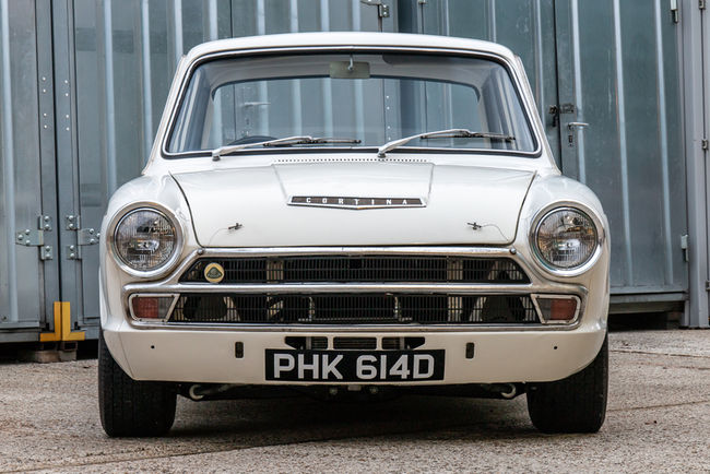 Une Ford Lotus Cortina de légende aux enchères