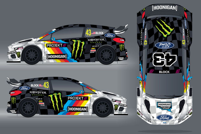 Une Ford Fiesta électrique de 600 ch pour Ken Block 