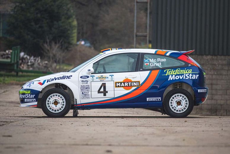 Une Ford Focus RS ex-Colin McRae aux enchères