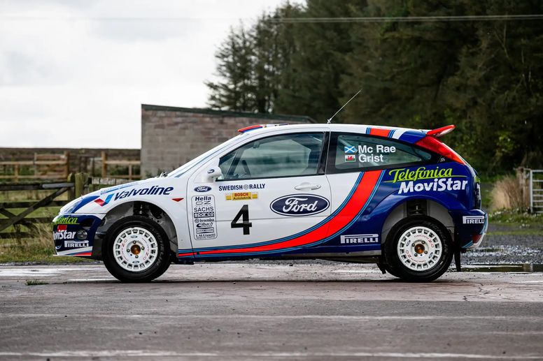 Une Ford Focus WRC ex-Sainz et McRae à vendre chez Iconic Auctioneers