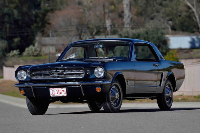 La première Mustang hardtop aux enchères