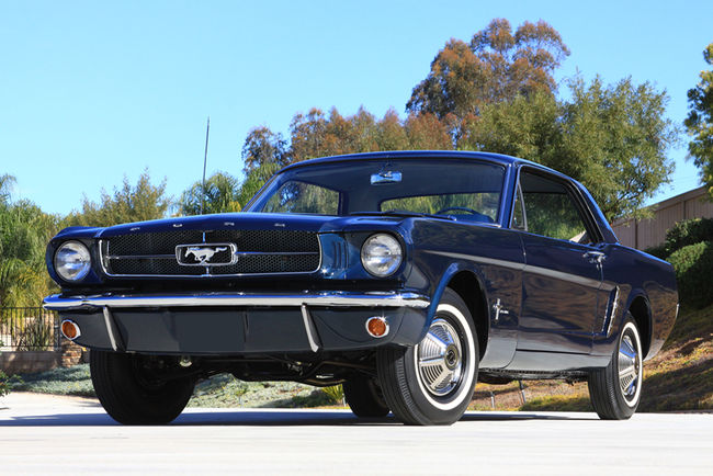 La première Ford Mustang coupé de l'histoire aux enchères