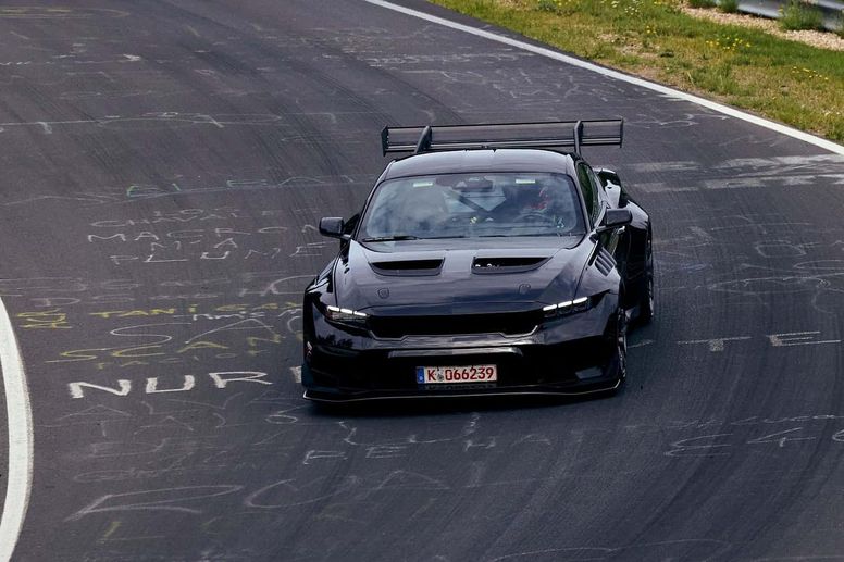 La Ford Mustang GTD améliore son chrono sur le Nürburgring