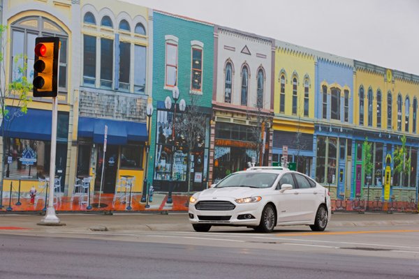 Ford teste ses véhicules autonomes à MCity