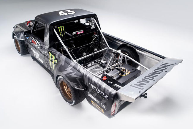 Ken Block dévoile son nouveau jouet : le F-150 Hoonitruck