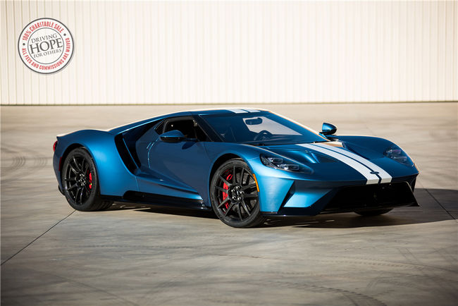 Barrett-Jackson : 2.5 millions de dollars pour une Ford GT