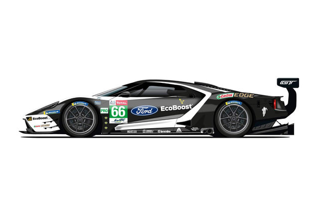 Livrées spéciales pour les Ford GT au Mans