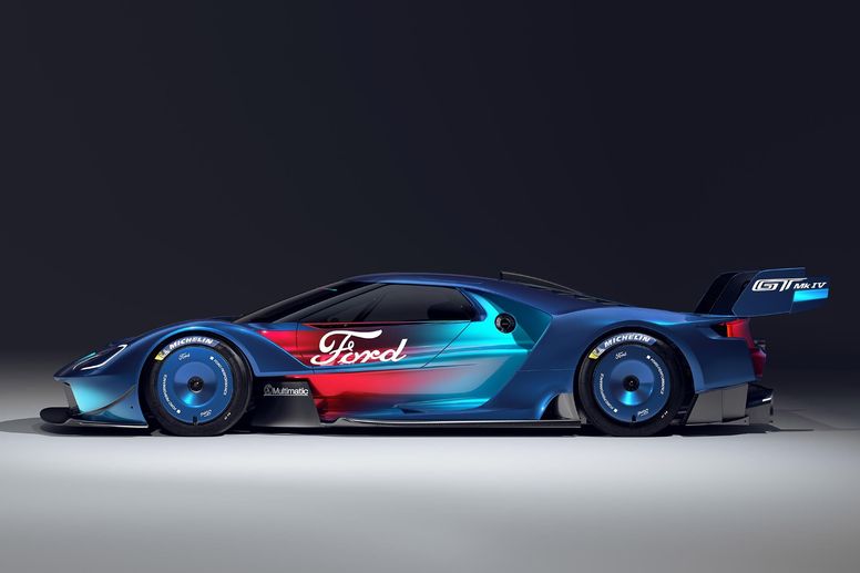 Ford GT Mk IV 2023 : une version extrême de la Ford GT réservée à la piste