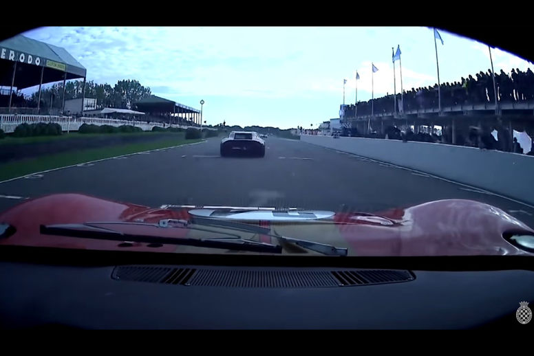 Vidéo : la folle remontée de Tom Kristensen en Ford GT40 à Goodwood