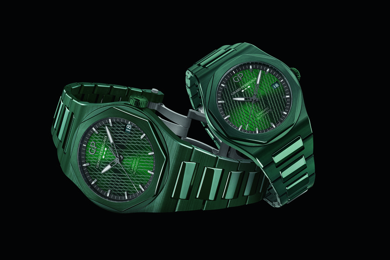 Girard-Perregaux Laureato Green Ceramic Aston Martin Edition