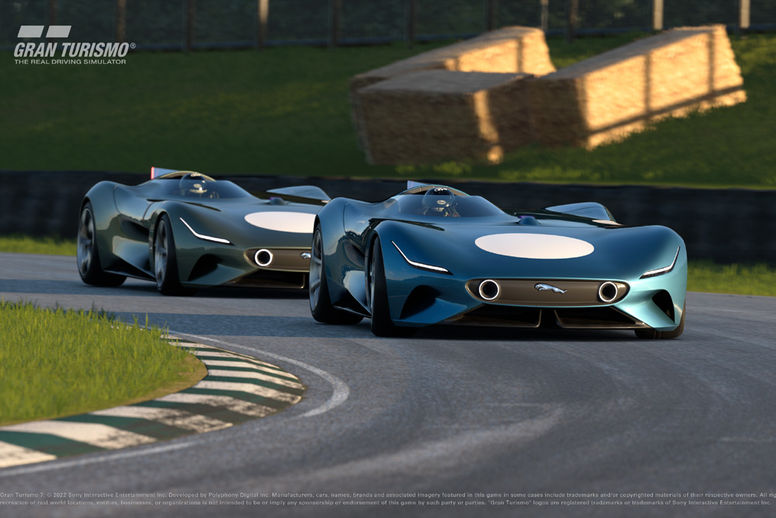Gran Turismo 7 : concept Jaguar Vision Gran Turismo Roadster