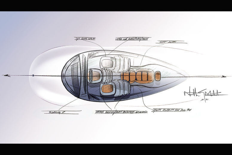 Hennessey Performance développe une Hyper-GT électrique à six roues 