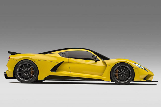 Hennessey Venom F5 : 1 622 ch sous le capot