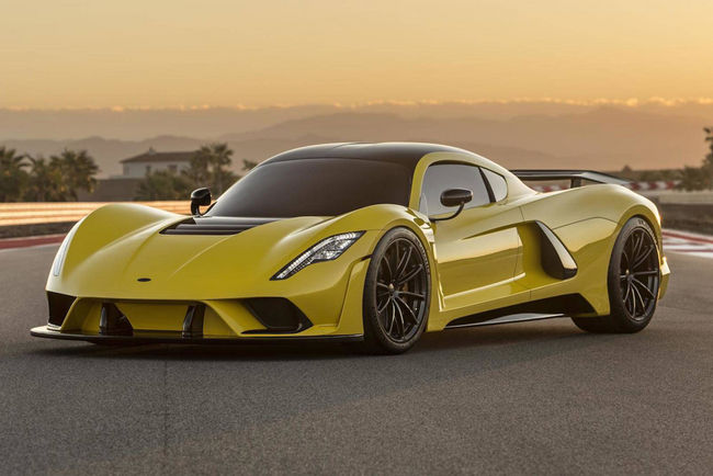 Hennessey dévoile l'habitacle de la Venom F5 