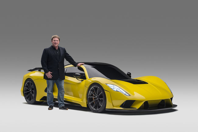 Débuts européens pour la Hennessey Venom F5 