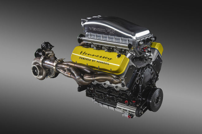 Hennessey présente le V8 « Fury » de la Venom F5