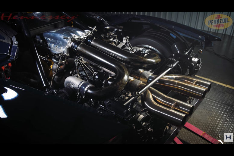 La Hennessey Venom F5 passe sur le Dyno