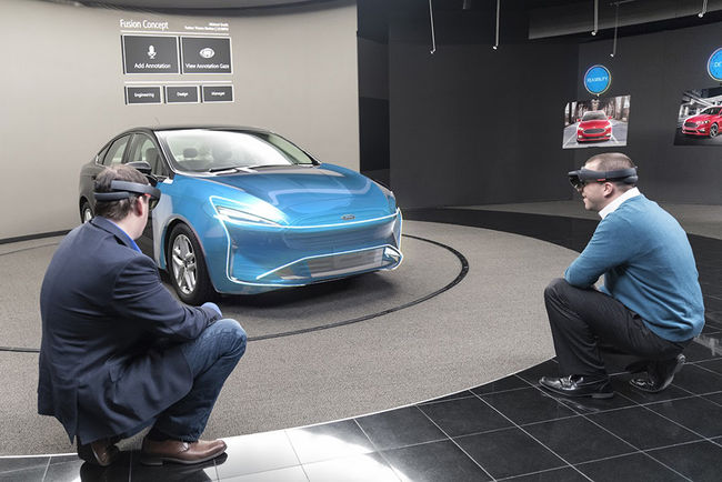 Ford utilise HoloLens pour concevoir ses voitures