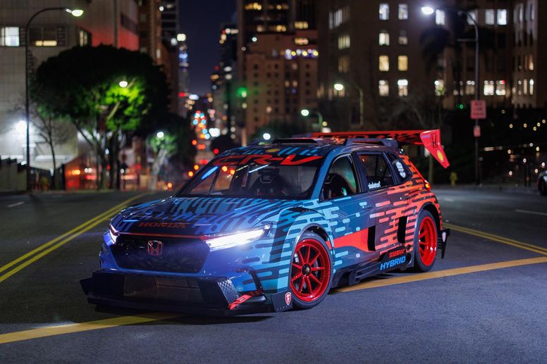 Honda CR-V Hybrid Racer : propulsé par un moteur de monoplace