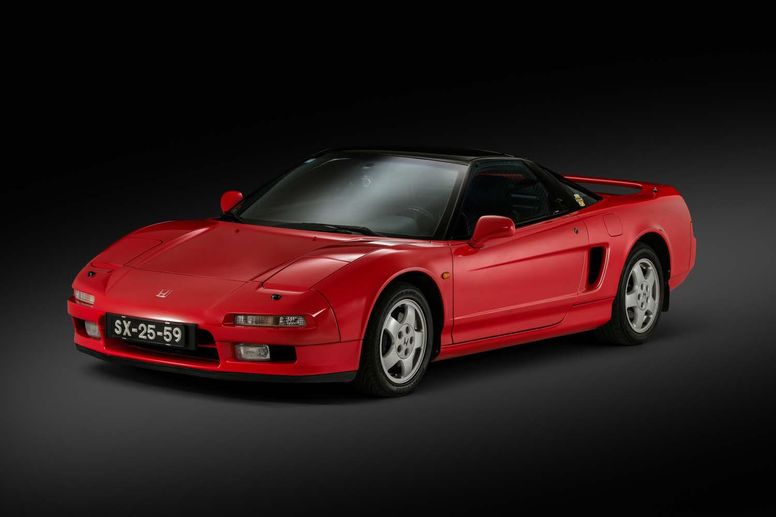 La Honda NSX rouge d'Ayrton Senna est à vendre