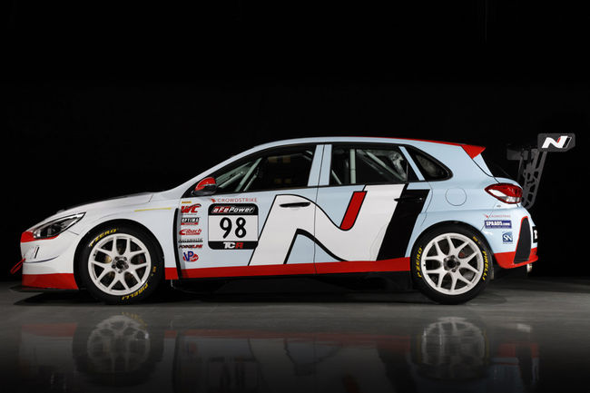 Hyundai i30 N TCR : en piste