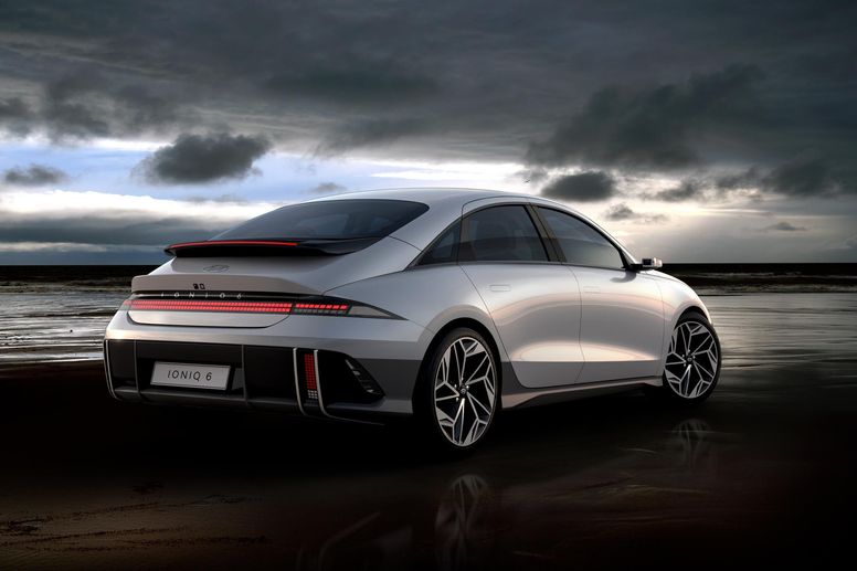 Hyundai Ioniq 6 : la berline électrique inspirée du concept Prophecy