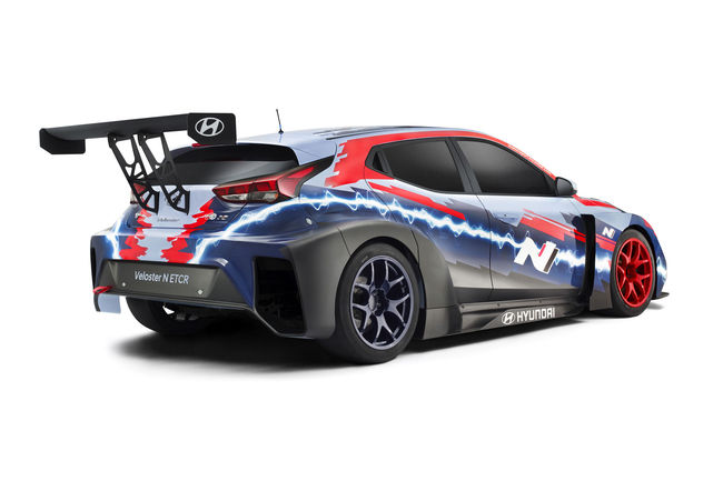 Le Hyundai Veloster N ETCR présenté à Francfort 