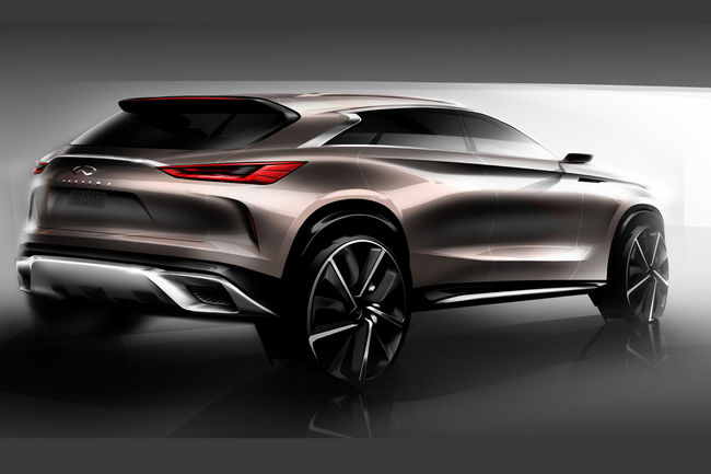 Le concept Infiniti QX50 dévoilé à Detroit