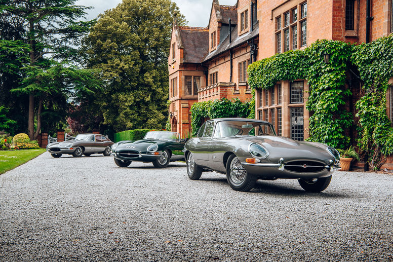 Réunion historique pour trois Jaguar Type E