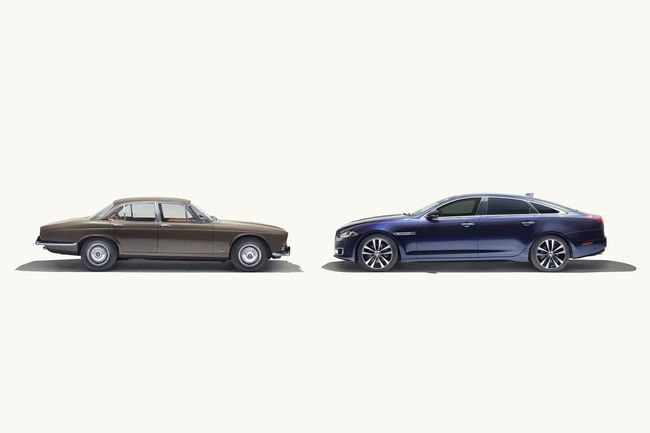 Les 50 ans de la Jaguar XJ célébrés à Paris