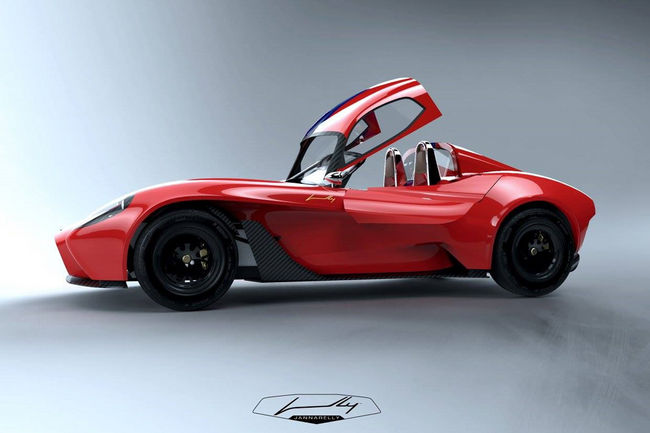 Un toit innovant pour le Coupé Jannarelly Design-1 