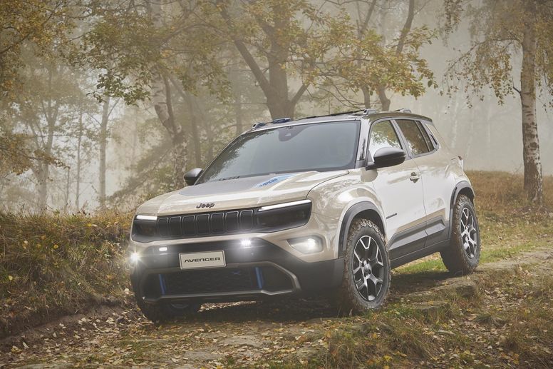 Jeep Avenger 4xe Concept : une version quatre roues motrices de l'Avenger